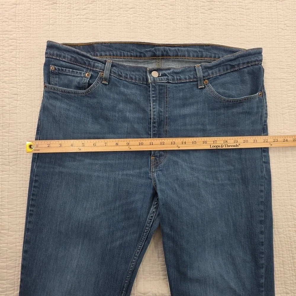 Levi's 511 Jeans Men's 42x32 Slim Straight Fit Medium Wash Stretch Denim Classic